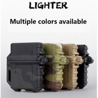 Cắm Trại Ngoài Trời Sinh Tồn Dụng Cụ Mini Vật Dụng Hộp Bảo Quản Chiến Thuật Nhẹ Vỏ Zippo Hộp Bảo Quản Bên Trong Xe Tăng Bật Lửa Hộp Đựng Quản Lý Giá Đỡ Tay