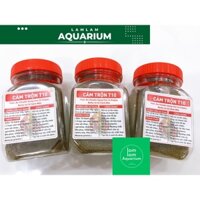 CÁM TRỘN T10 Hủ 50g, 10 Thành Phần Mix Lại Với Nhau. Thức ăn cho cá cảnh guppy, betta, cá nhỏ, mau lớn ít bệnh