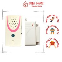 Cảm ứng báo khách không dây tích hợp 4 đầu chuông DC - 1106 Smart Chống Nước, Tuổi Thọ Cao 9132
