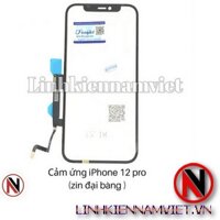 Cảm ứng iPhone 12 Pro zin socket hàn mạch đồng có ic (mã đại bàng )