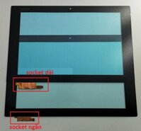 Cảm ứng Sony Tablet Z2 / Xperia Z2 Tablet LTE / SGP521( loai socket ngắn)