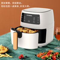 [Cảm Ứng Thông Minh Công Suất 6L] Máy Nướng Bánh Ít Dầu Và Ít Calo Hyundai, Máy Làm Khoai Tây Chiên, Nồi Chiên Không Khí