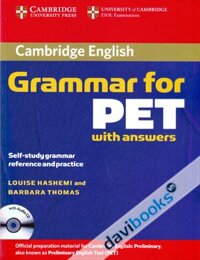 Cambridge Enghlish Grammar for PET with Answers  + 2 CD (9780521601207)