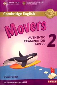 Cambridge English Movers 2 for Revised Exam From 2018 Students Book