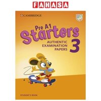 Cambridge English Pre A1 Starters 3 Student's Book: Authentic Examination Papers
