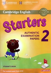 Cambridge English Starters 2 for Revised Exam From 2018 Students Book