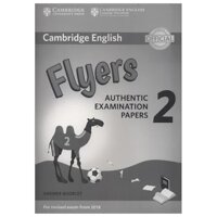 Cambridge English Young Learners 2 for Revised Exam from 2018 Flyers Answer Booklet Authentic Examination Papers