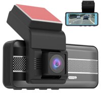 Camecho Dash Cam 1080P FHD DVR Car Driving Recorder 3" LCD Screen 170°Wide Angle G-Sensor, WDR, Parking Monitor, Loop Recording, Motion Detection