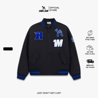 CAMEL CLUB | Áo khoác BOMBER Pilot chần bông nam nữ oversize logo thêu nổi bật chính hãng