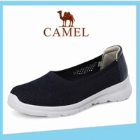 Camel Giày Lười Đế Bằng Phong Cách Hàn Quốc Cho Nữ size 40 41 42