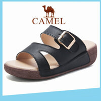 Camel nữ giày lạc đà nữ lạc đà sandal nữ giày đế bệt lạc đà dép nữ giày lạc đà