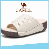 Camel nữ giày lạc đà nữ lạc đà sandal nữ giày đế bệt lạc đà dép nữ giày lạc đà