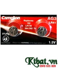 Camelion AG3 LR41,  Pin cúc áo 1.5v Alkaline Camelion AG3, LR41 chính hãng