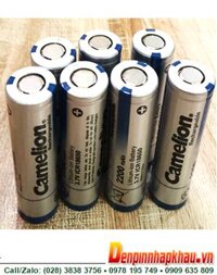 Camelion ICR18650; Pin sạc lithium 3.7v Camelion ICR18650 2200mAh _Pin 18650