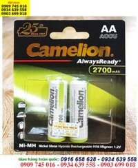 Camelion NH-AA2700ARBP2 _Pin sạc AA 1.2v 2700mAh Camelion AlwaysReady NH-AA2700ARBP2 (MẪU MỚI)