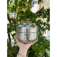 CAMEN / Cặp Lồng 304 Kim Cương Hình Quả Táo 1L