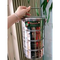 Camen, Cặp Lồng, Hộp Đựng Cơm 4 Ngăn Inox cao cấp 304 ThaPhaFac