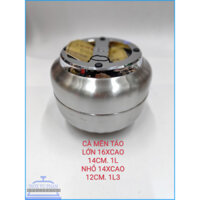 CAMEN / Cặp Lồng Inox 304 Hình Táo Sáng Bóng , Đẹpn Mắt (Ảnh shop tự chụp)