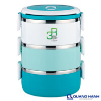 Camen đựng cơm La Gourmet Millennium PAC2GO 3 ngăn 2.1L