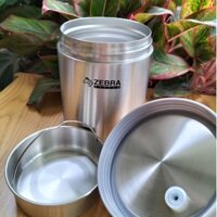 Camen giữ nhiệt Zebra Thái Lan Merry Meal 1,5L (có ngăn & muỗng) - 152444