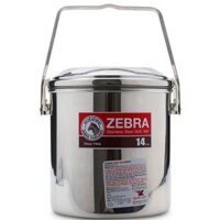 CAMEN INOX NGĂN LỒNG SÂU ZEBRA THÁI LAN- AUTO LOCK 14CM 151625