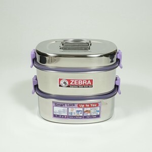 Camen inox Zebra hình oval có khóa 152042