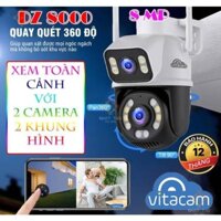 CAMERA 2 KHUNG HÌNH VITACAM DZ8000 CHÍNH HÃNG .