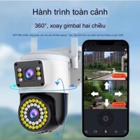 Camera 2 mắt Yoosee QT36 5.0MP - xem 360 độ không góc chết, ban đêm có màu