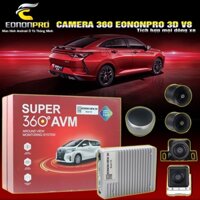 Camera 360 độ Ô tô EONONPRO 3D V8 Xoá tan điểm mù Tích hợp mọi dòng xe