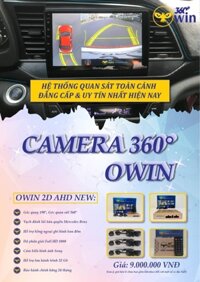 Camera 360 độ Ô tô Owin phiên bản 2D AHD
