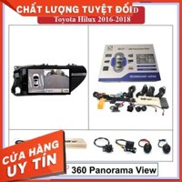 CAMERA 360 Độ OLED Pro AHD cho xe TOYOTA HILUX 2016-2018 - Tặng 1xCam Lùi Siêu Nét ,1x vorcher của shop - Tặng 1xCam Lùi