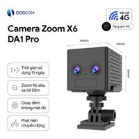 CAMERA 4G DA1 PRO ZOOM 6X – CAM MẮT KÉP 4G TIẾT KIỆM ĐIỆN