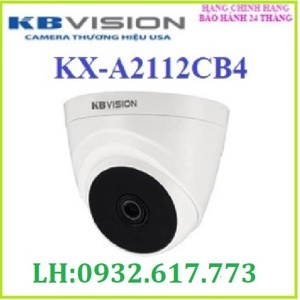 Camera 4in1 Dome Kbvision KX-A2112CB4 - 2MP