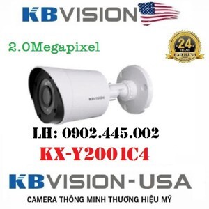 Camera 4in1 Kbvision KX-Y2001C4 - 2MP