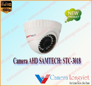 Camera AHD bán cầu hồng ngoại Samtech STC-3018
