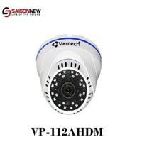 Camera AHD Dome hồng ngoại VANTECH VP-112AHDM