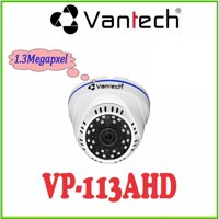 Camera AHD Dome hồng ngoại VANTECH VP-113AHDM