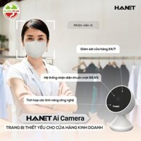 Camera AI Trí Tuệ Nhân Tạo HANET HA1000 2K - Camera Wifi Chấm Công, Báo Động An Ninh Bằng Nhận Diện Khuôn Mặt