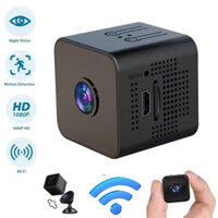 Camera Ẩn Kín Wifi Mini Camera Siêu Nhỏ Mới Nhất Kết Nối Wifi Độ Phân Giải 1080HD , Giám Sát Hồng Ngoại Vào Ban Đêm .