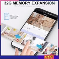 Camera An Ninh Mini REMIER A4 HD 1080P WiFi Góc Nhìn Rộng 2 Chiều