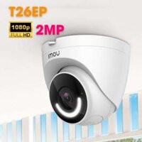 Camera an ninh ngoài trời Imou IPC-T26EP, 2MP, H.265, IP67, đàm thoại 2 chiều, phát hiện con người