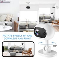 Camera an ninh trong nhà / ngoài trời Xoay 360 độ Giọng nói Báo động thời gian thực Cam hành động Quà tặng cho gia đình Bạn bè