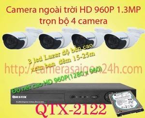 Camera box Questek QTX-2122AHD - hồng ngoại
