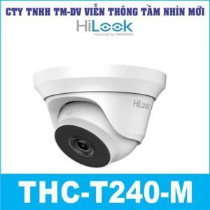 Camera bán cầu TVI HiLook THC-T240-M - 4MP