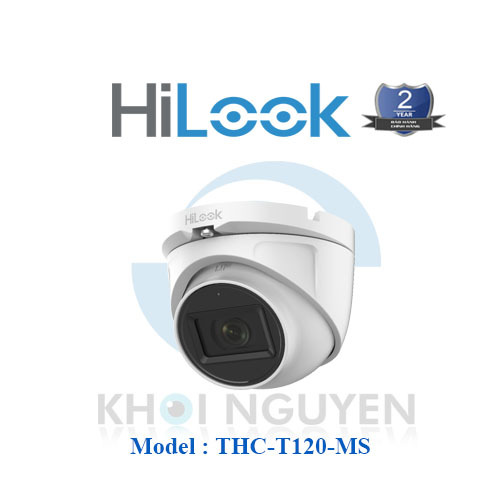Camera bán cầu TVI HiLook THC-T120-MS - 2MP