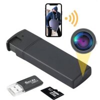 Camera bật lửa hộp quẹt K9 mini kết nối với điện thoại từ xa qua wifi, pin 1-2 tiếng, không dây