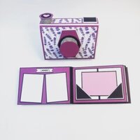 CAMERA BOX hoa Lavender size to