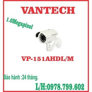 Camera box Vantech VP 151AHDL 1.0 - Hồng ngoại