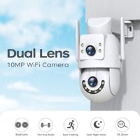 Camera chống nước ống kính kép JOOAN Super HD, Camera quan sát WiFi, Pixel Super HD