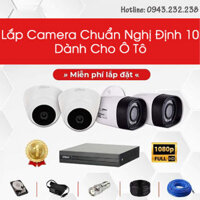 Camera Chuẩn Nghị Định 10 Lắp Cho Xe 35 Chỗ